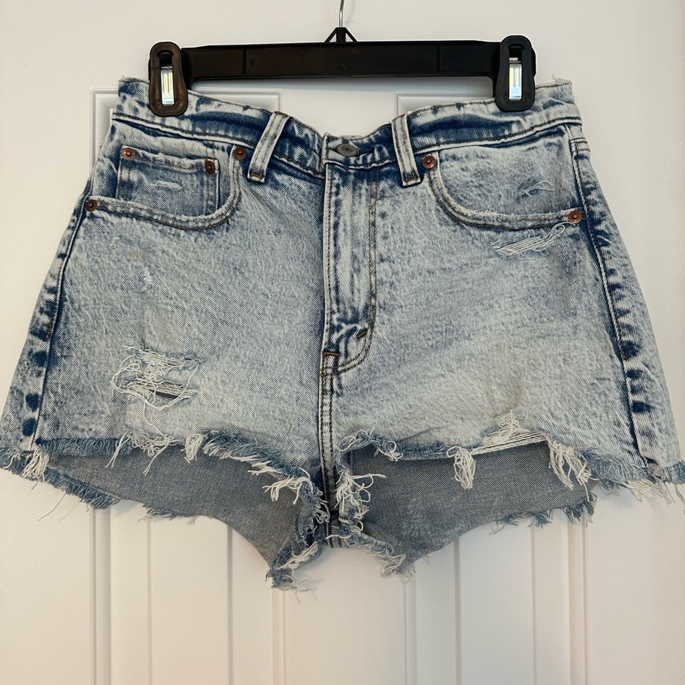 Abercrombie Mom short High rise